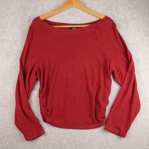 Plus Size 3x Burgundy Cozy Fall Sweater Cider Ruched Sized Cropped Sweater Women